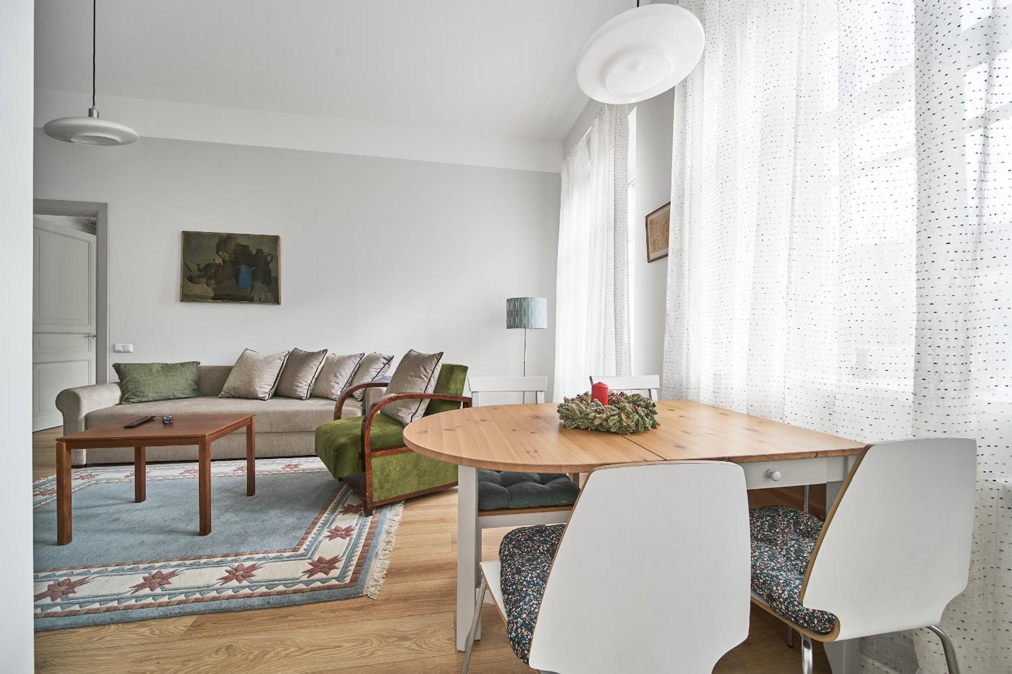 Bright And Warm Apartment, Vilnius City Centre Exterior foto